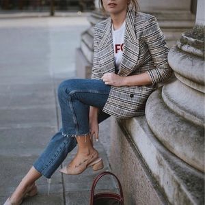 Vintage Le Suit Plaid Blazer